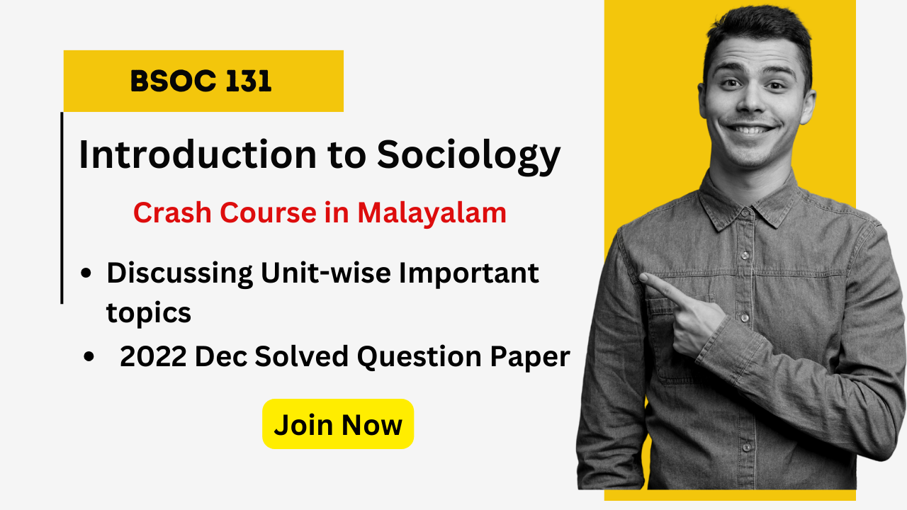 BSOC 131: INTRODUCTION TO SOCIOLOGY